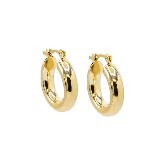 Chunky Hollow Hoop Earrings - 20MM¬† Susan Blake Jewelry