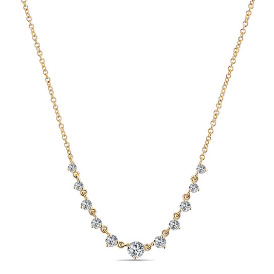 14KY GRADUATED DIAMOND NECKLACE  Susan Blake Jewelry