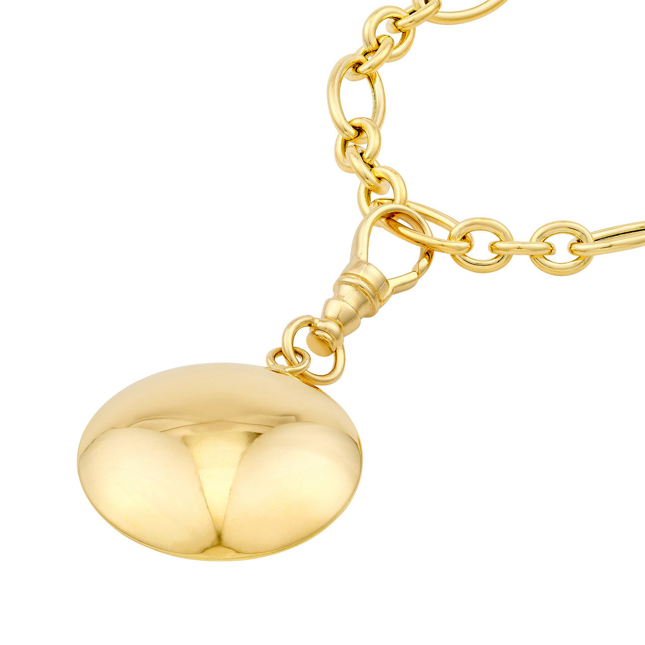 Puffy Disc Pendant