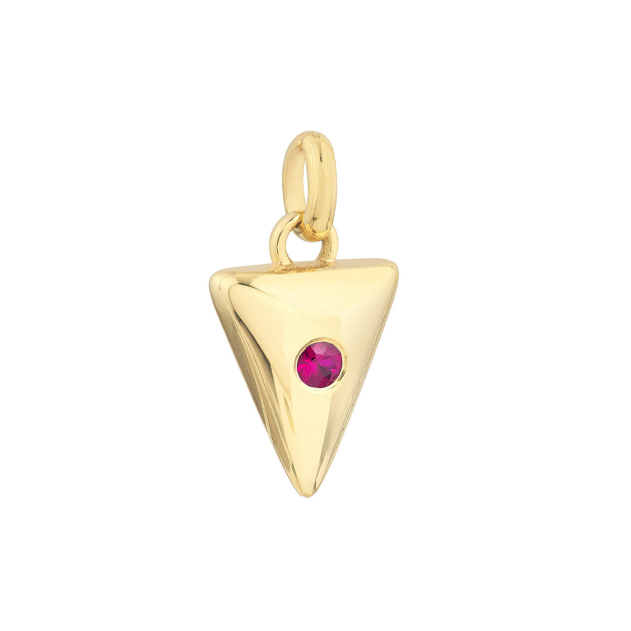 Ruby Arrow Pendant