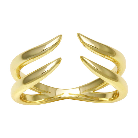 Solid Double Claw Open Ring¬† Susan Blake Jewelry