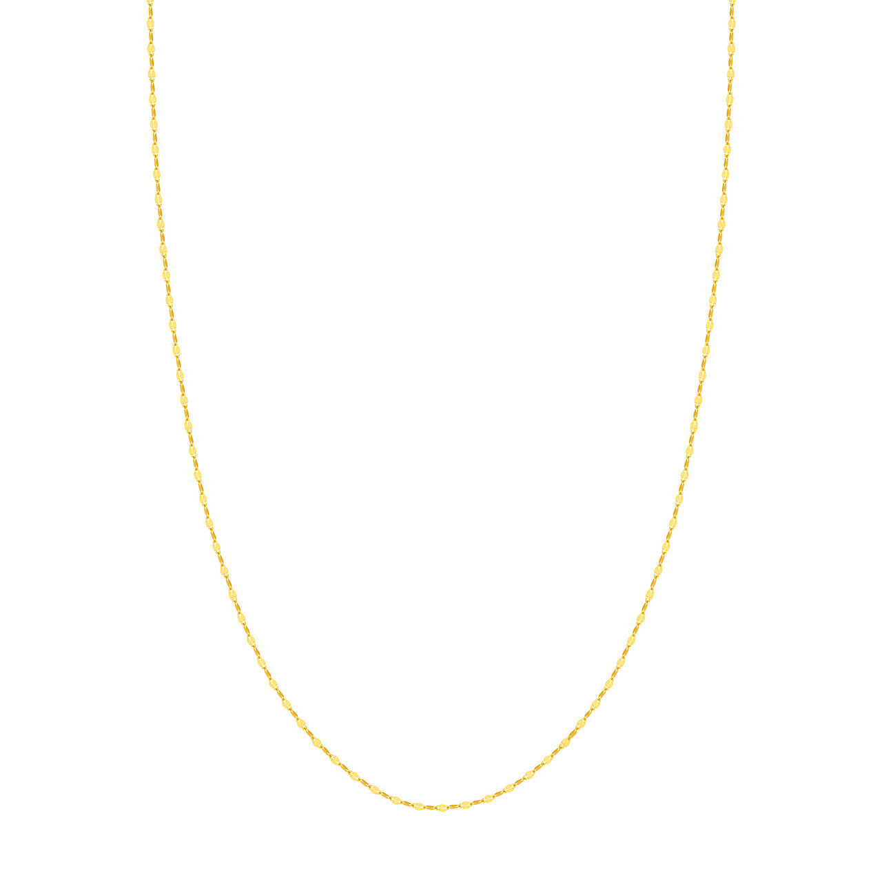 1.45mm Hammered Forzentina Chain