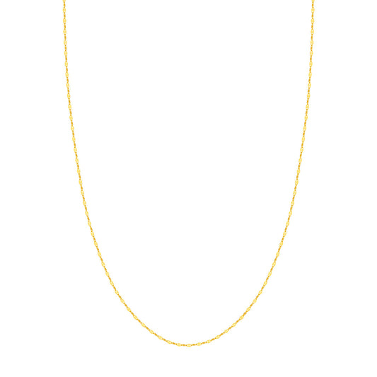 1.45mm Hammered Forzentina Chain