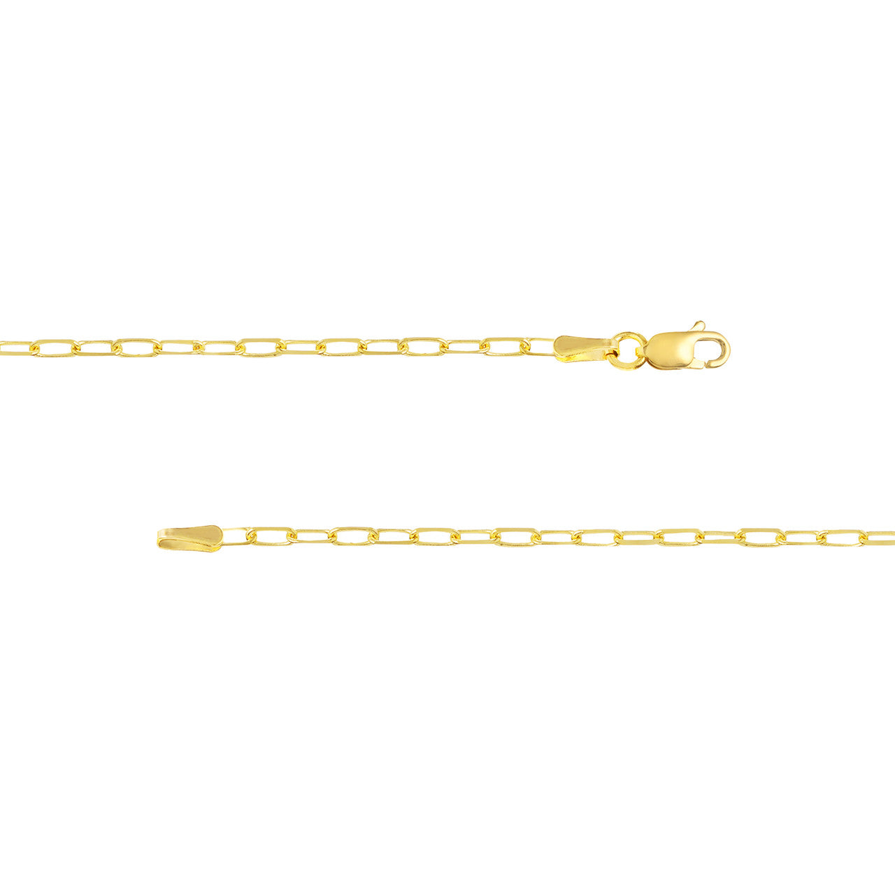 1.95mm D/C Paper Clip Chain