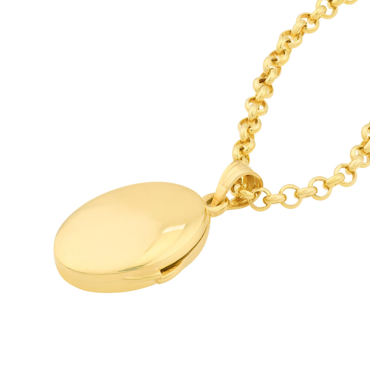 14K Yellow Gold Oval Locket  Susan Blake Jewelry