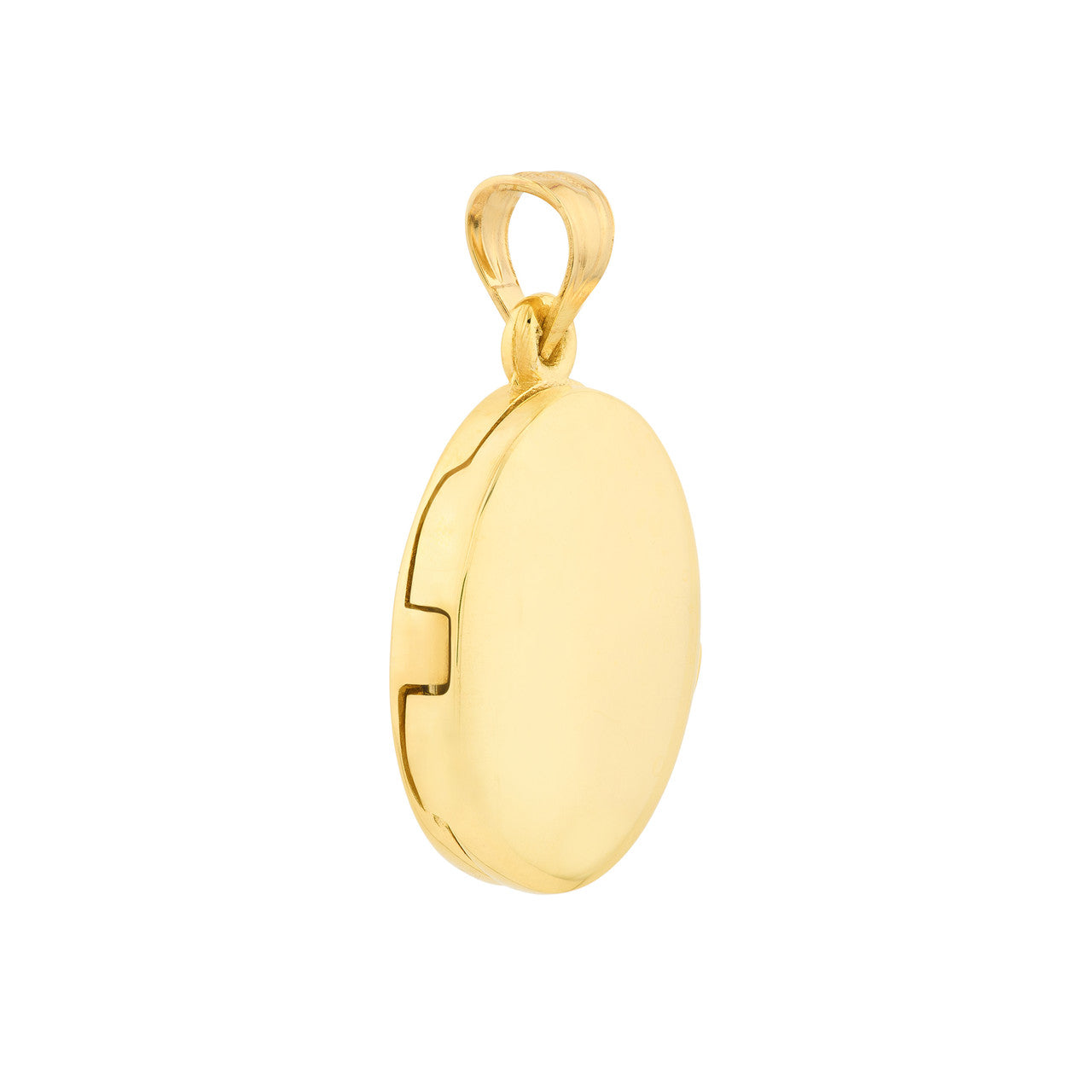 14K Yellow Gold Oval Locket  Susan Blake Jewelry