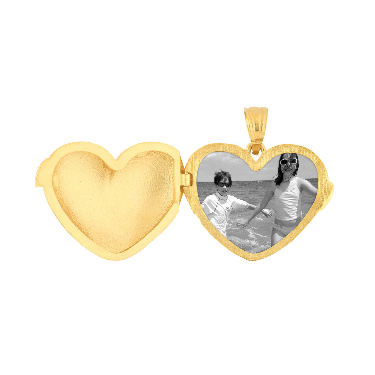 14K Yellow Gold Heart Locket  Susan Blake Jewelry