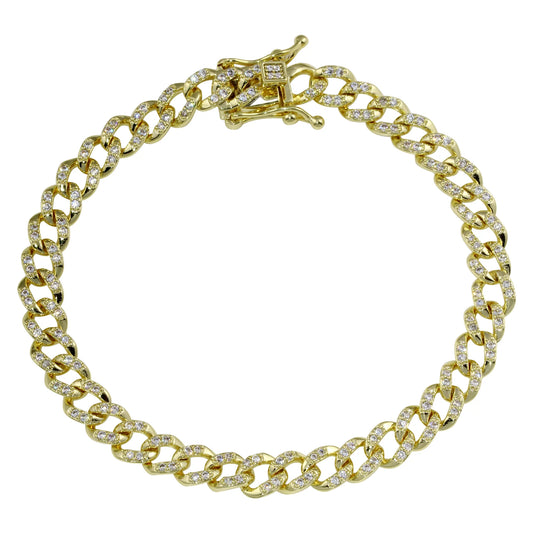 5mm Cuban Chain Bracelet¬† Susan Blake Jewelry